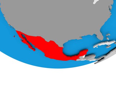 meksika dünya üzerinde