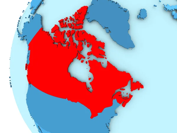 Mapa do Canadá — Fotografia de Stock