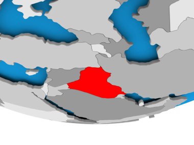 Irak dünya üzerinde