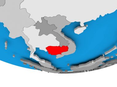 Dünya üzerinde Kamboçya