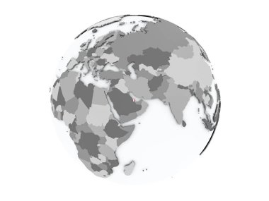 Katar izole küre üzerinde