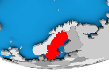 Dünya üzerinde İsveç