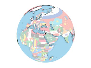 Jordan izole küre üzerinde