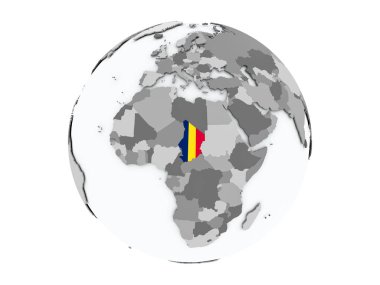 Chad izole küre üzerinde