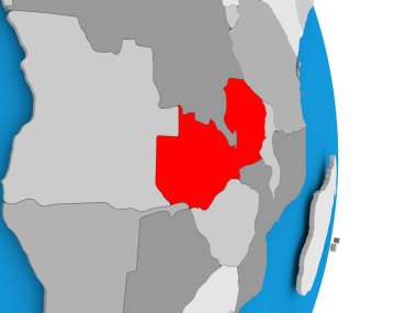 Zambiya Dünya üzerinde