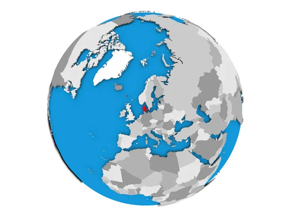 Dania na całym świecie na białym tle — Zdjęcie stockowe