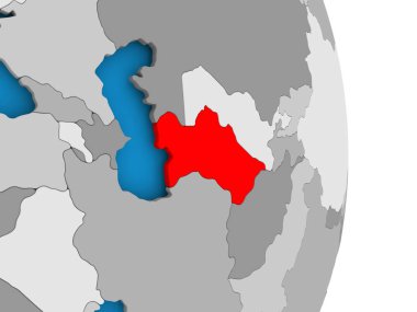 Türkmenistan Globe