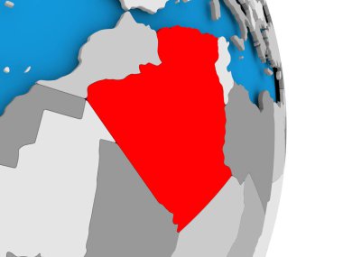 Cezayir dünya üzerinde