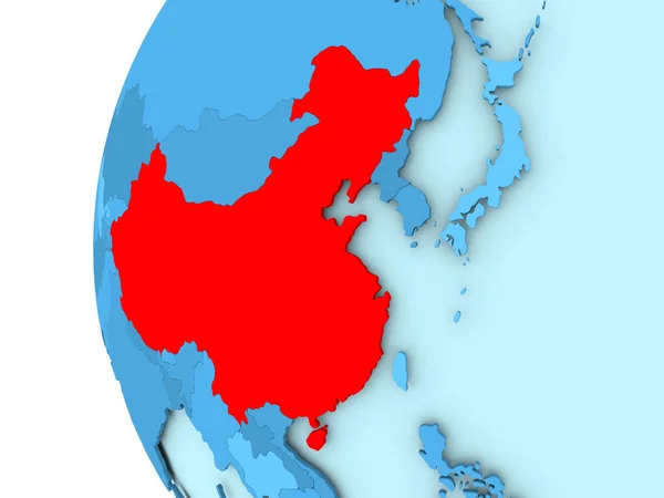 Mapa Číny — Stock fotografie