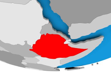 Etiyopya dünya üzerinde