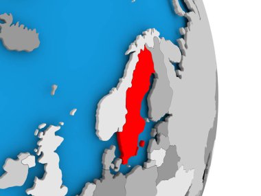 Dünya üzerinde İsveç