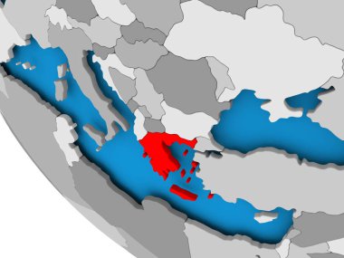 Yunanistan siyasi dünya üzerinde