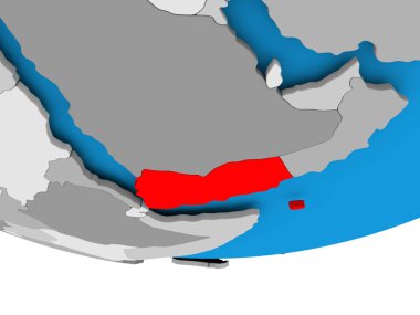 Dünya üzerinde Yemen