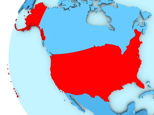 Carte des États-Unis — Photo