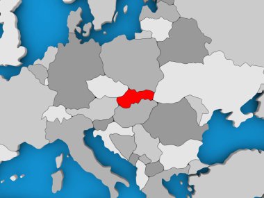 Slovakya Haritası
