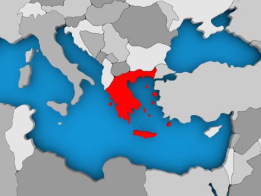 Yunanistan Haritası