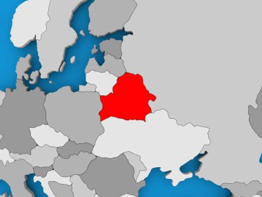 Beyaz Rusya Haritası