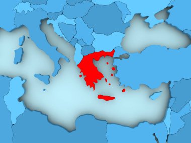 Yunanistan Haritası