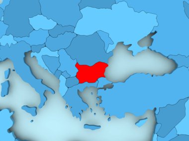 Bulgaristan Haritası