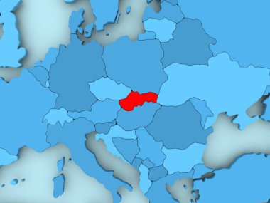 Slovakya Haritası
