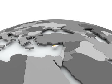 Kıbrıs bayrağı dünya üzerinde