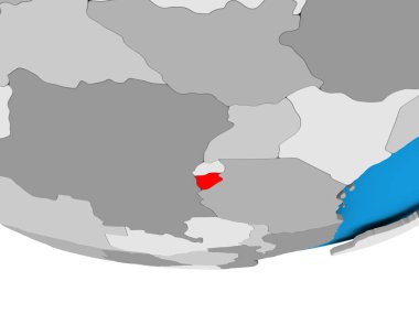 Burundi Globe