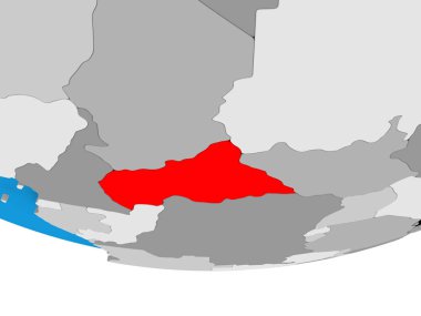 Orta Afrika Dünya üzerinde