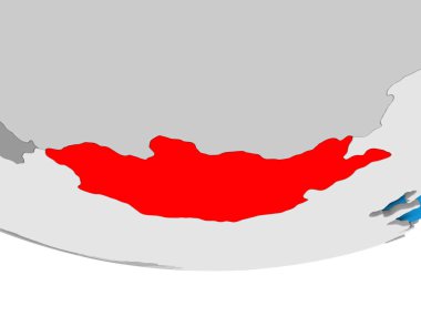 Dünya üzerinde Moğolistan