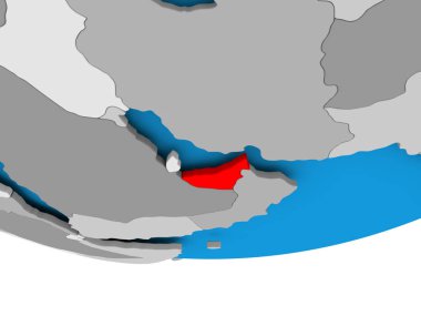 Dünya üzerinde Birleşik Arap Emirlikleri