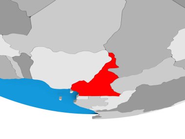 Kamerun dünya üzerinde