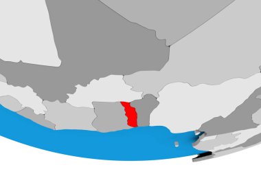 Togo dünya üzerinde