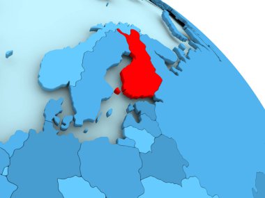 Finlandiya mavi dünya üzerinde