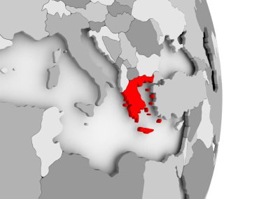 Yunanistan gri siyasi dünya üzerinde