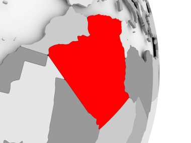 Cezayir gri siyasi dünya üzerinde