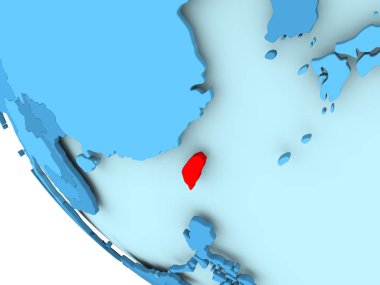 Tayvan mavi siyasi dünya üzerinde