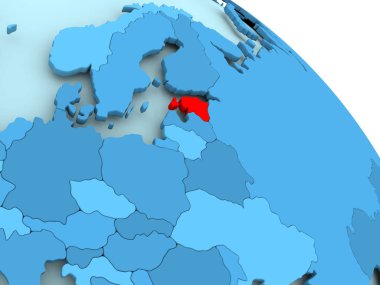 Estonya mavi dünya üzerinde
