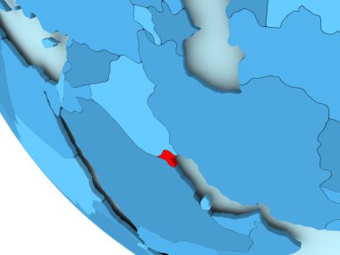 Kuveyt mavi siyasi dünya üzerinde