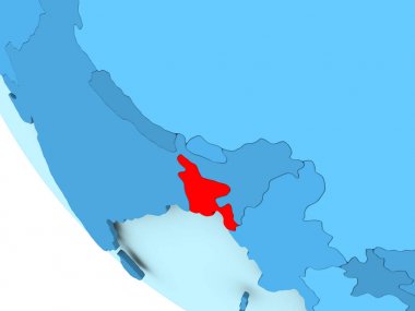 Bangladeş mavi siyasi dünya üzerinde