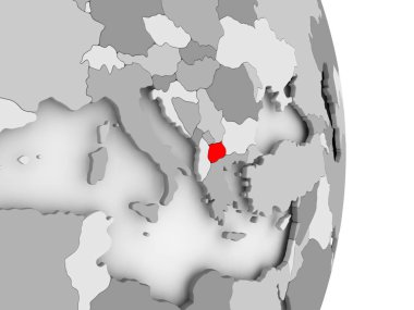 Makedonya gri siyasi dünya üzerinde
