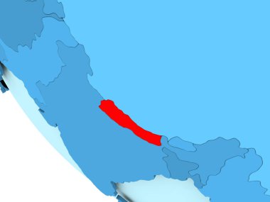 Nepal mavi siyasi dünya üzerinde