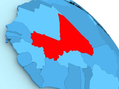 Mavi dünya üzerinde mali