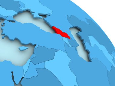 Mavi küre Gürcistan