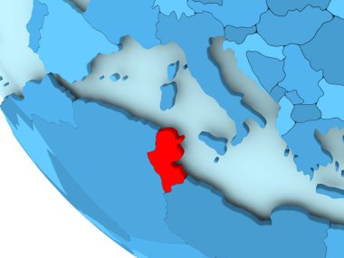 Tunus mavi siyasi dünya üzerinde