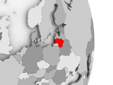 Litvanya gri siyasi dünya üzerinde