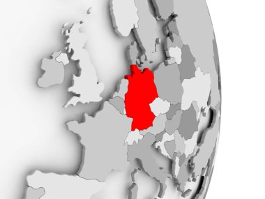 Almanya gri siyasi dünya üzerinde