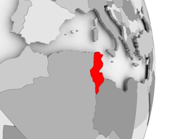 Tunus gri siyasi dünya üzerinde