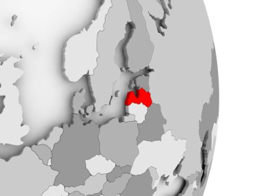 Letonya gri siyasi dünya üzerinde