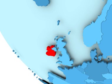İrlanda'da mavi siyasi dünya
