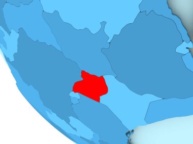 Uganda mavi siyasi dünya üzerinde