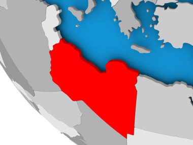 Libya siyasi dünya üzerinde